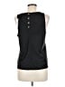 J.Crew 100% Polyester Black Sleeveless Blouse Size M - photo 2