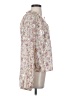 Peach Love 100% Polyester Floral Ivory Long Sleeve Blouse Size S - photo 4
