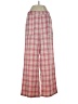 Unbranded 100% Polyester Plaid Red Casual Pants Size S - photo 1
