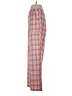 Unbranded 100% Polyester Plaid Red Casual Pants Size S - photo 5