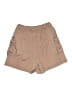 Nike 100% Nylon Solid Tan Khaki Shorts Size M - photo 2