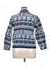 Jane Ashley Print Blue Jacket Size XL (estimated) - photo 2
