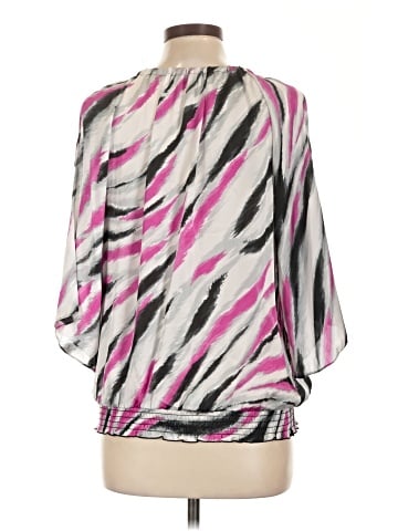 Signature by Larry Levine 3/4 Sleeve Blouse (view 2)
