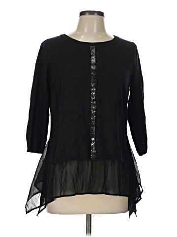 Worthington 3/4 Sleeve Blouse (view 1)