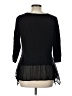 Worthington Black 3/4 Sleeve Blouse Size L (petite) - photo 2