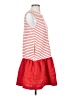 Unbranded 100% Polyester Stripes Red Casual Dress Size S - photo 4