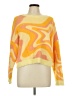 Cider Tie-dye Yellow Pullover Sweater Size L - photo 1