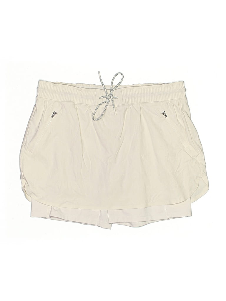 Pre-owned Athleta Casual Skirt In Ivory