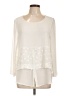 Sandro Ferrone Ivory Long Sleeve Blouse Size L (estimated) - photo 1