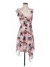 A New Day 100% Polyester Floral Pink Cocktail Dress Size S - photo 1