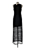 Xhilaration 100% Polyester Black Cocktail Dress Size L - photo 2