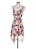 A New Day 100% Polyester Floral Pink Cocktail Dress Size S - photo 2