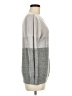 Venus 100% Acrylic Metallic Silver Pullover Sweater Size M - photo 4