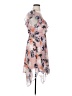 A New Day 100% Polyester Floral Pink Cocktail Dress Size S - photo 4