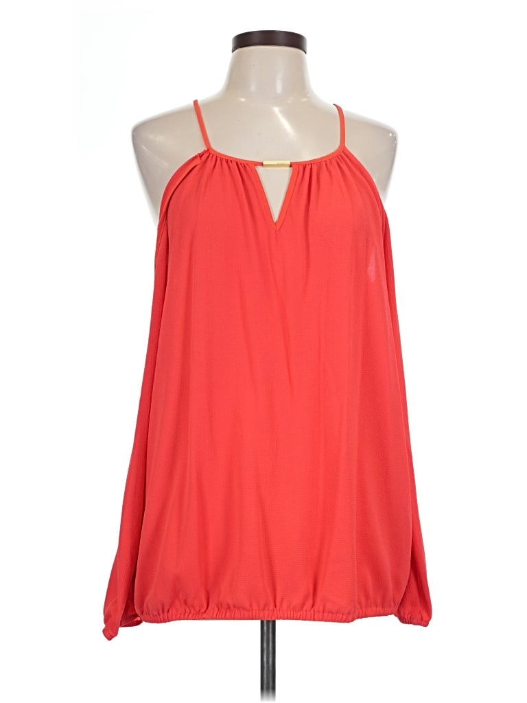 Pre-owned Michael Michael Kors Sleeveless Blouse In Red