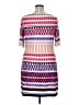 Eliza J Print Pink Casual Dress Size 14 - photo 2