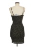 SABORA Animal Print Brown Cocktail Dress Size M - photo 2