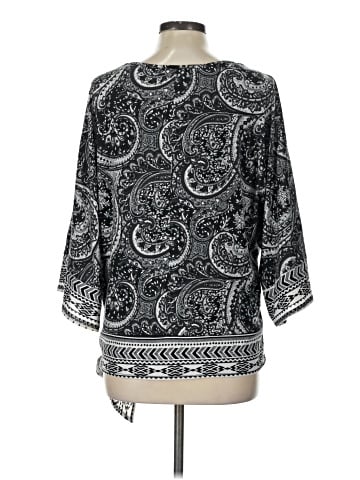 i Jeans by Buffalo 3/4 Sleeve Blouse (view 2)