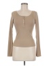 DAZY Tan Long Sleeve T-Shirt Size M - photo 1