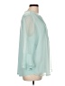 Charter Club 100% Polyester Teal 3/4 Sleeve Blouse Size L - photo 4