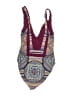Unbranded Paisley Burgundy One Piece Swimsuit Size S (estimated) - photo 2