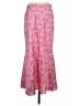J.Crew 100% Polyester Paisley Pink Formal Skirt Size S - photo 2