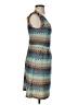 Tabitha 100% Polyester Chevron-herringbone Blue Casual Dress Size 0 - photo 4
