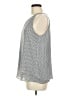 Mercer & Madison 100% Polyester Gray Sleeveless Blouse Size M - photo 5