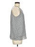 Mercer & Madison 100% Polyester Gray Sleeveless Blouse Size M - photo 4