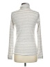 Three Dots Silver Long Sleeve Turtleneck Size M - photo 2