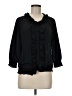 Joie 100% Polyester Black 3/4 Sleeve Blouse Size M - photo 1