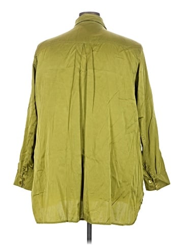 Go By Go Silk 3/4 Sleeve Silk Top (view 2)