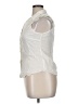 Theory 100% Cotton Ivory Sleeveless Button-Down Shirt Size XL - photo 5