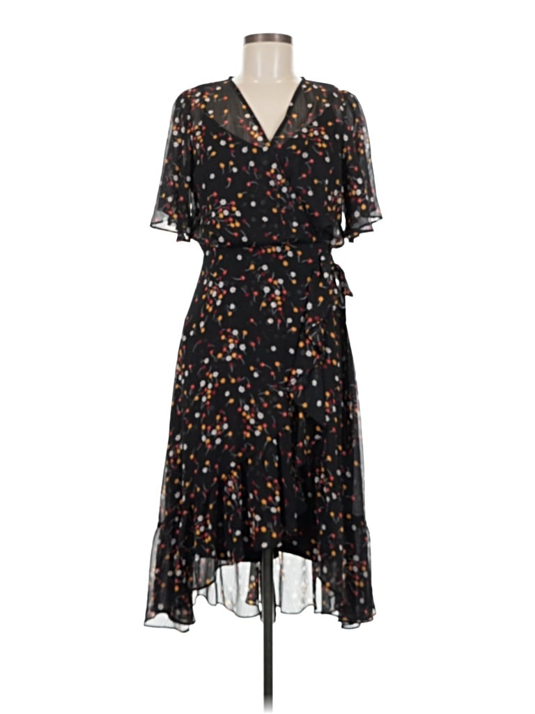 Pre-owned Calvin Klein Cocktail Dress In Black