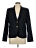 J.Crew Solid Black Blue Wool Blazer Size 12 - photo 1