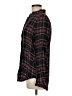 Ann Taylor LOFT Plaid Black Long Sleeve Button-Down Shirt Size M - photo 5