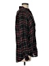 Ann Taylor LOFT Plaid Black Long Sleeve Button-Down Shirt Size M - photo 4