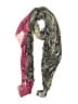 Assorted Brands Animal Print Pink Black Scarf One size - photo 1