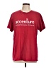 Hanes 100% Cotton Red Active T-Shirt Size L - photo 1