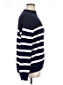 Kirundo Stripes Blue Turtleneck Sweater Size XL - photo 4