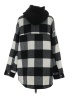 Divided by H&M Checkered-gingham Gray Coat Size S - photo 2