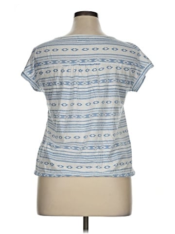 Lucky Brand Short Sleeve Blouse (view 2)