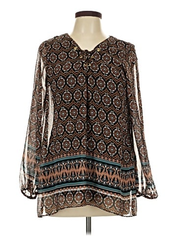 Coco Bianco Long Sleeve Blouse (view 1)