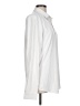 Zara Solid Ivory Long Sleeve Button-Down Shirt Size L - photo 4