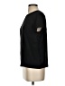 Intrend Solid Black Short Sleeve T-Shirt Size S (estimated) - photo 5