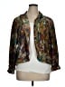 Chico's 100% Silk Green Kimono Size XL (3) - photo 1