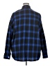 Blumin Plaid Blue Long Sleeve Button-Down Shirt Size XXL (estimated) - photo 2