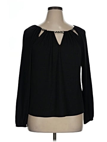 Jennifer Lopez Long Sleeve Blouse (view 1)