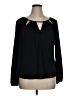 Jennifer Lopez Black Long Sleeve Blouse Size XL - photo 1
