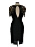 Modi 100% Silk Black Cocktail Dress Size 10 - photo 2